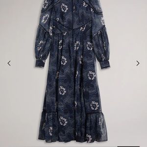 Ted Baker Deluna dress new with tags. US size 4. UK size 8.